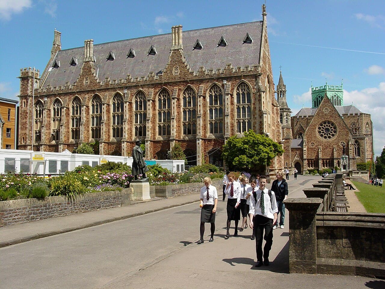 Clifton College building and grounds